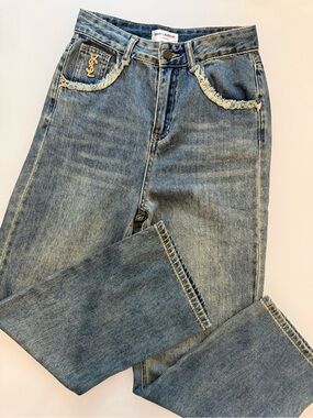 YSL Saint Laurent Paris Women’s Jeans – Size S – Excellent Condition – Authentic
